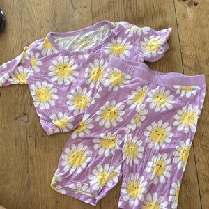 Sunshine Kids Pajamas - Purple and Yellow